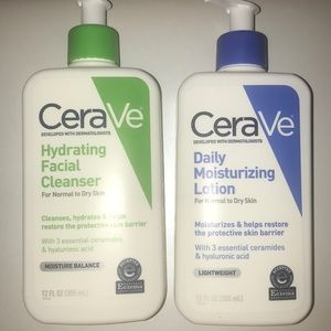 FACE CLEANSER & MOISTURIZER
